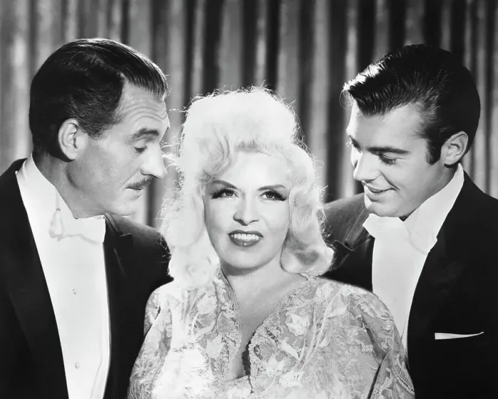 Framed Print : Portrait of Mae West with Alan Marshal and His Son Framed Print : Portrait of Mae West with Alan Marshal and His Son