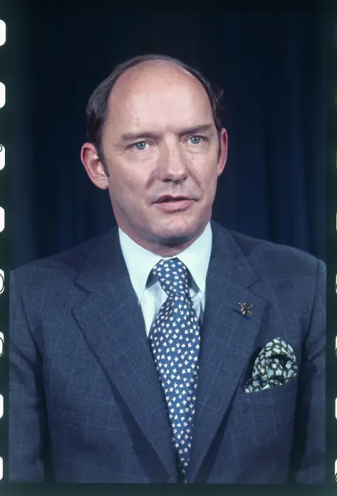 Framed Print : Portrait of Malcolm Wallop