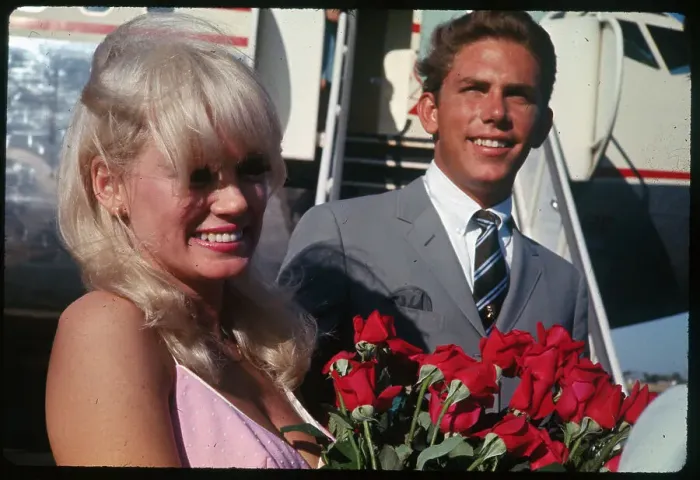 Framed Print : Portrait of Mamie Van Doren with Her Husband Framed Print : Portrait of Mamie Van Doren with Her Husband