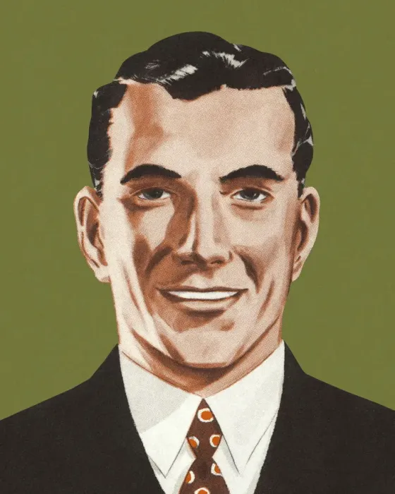 Framed Print : Portrait of a Man Framed Print : Portrait of a Man