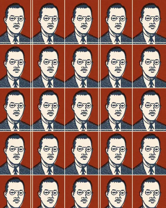 Framed Print : Portrait of a Man Pattern Framed Print : Portrait of a Man Pattern