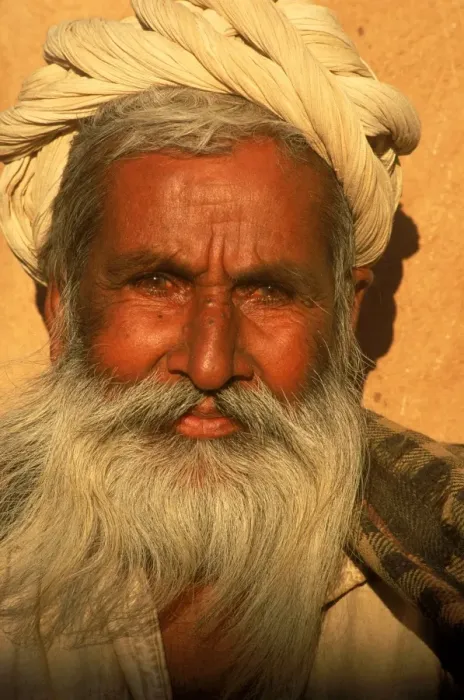 Framed Print : portrait of man, rajasthan, india Framed Print : portrait of man, rajasthan, india