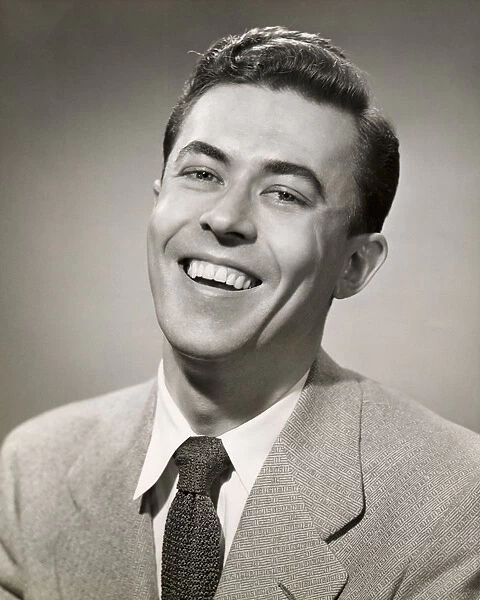 Portrait of man, smiling