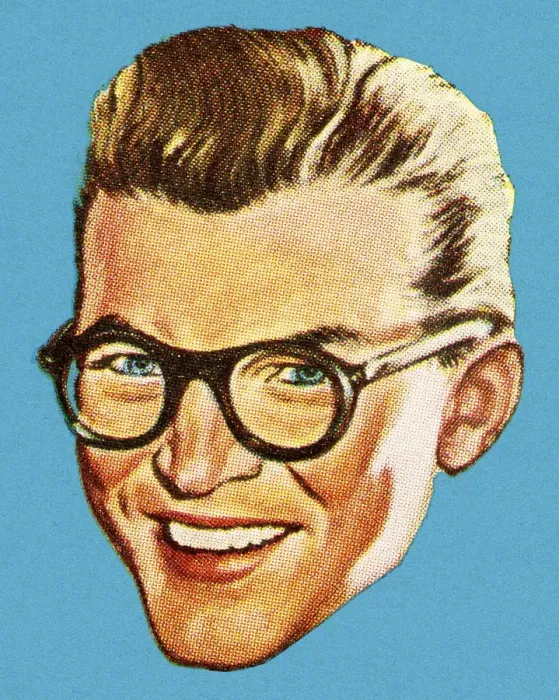 Framed Print : Portrait of a Man Wearing Glasses Framed Print : Portrait of a Man Wearing Glasses