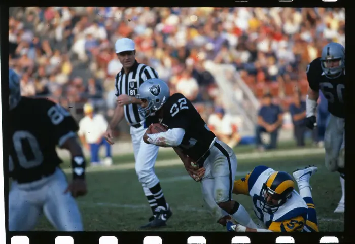 Framed Print : Portrait of Marcus Allen