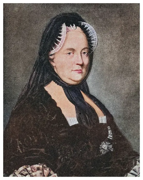 Framed Print : Portrait of Maria Theresa, Empress of Austria as a widow Framed Print : Portrait of Maria Theresa, Empress of Austria as a widow