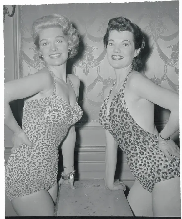 Framed Print : Portrait of Marian Moore and Mara McAfee Framed Print : Portrait of Marian Moore and Mara McAfee