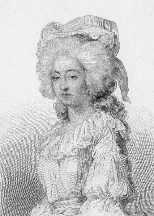 Framed Print : Portrait of Marie-Josephine-Louise