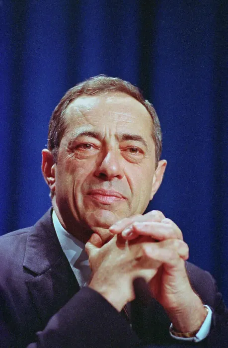 Framed Print : Portrait of Mario Cuomo Framed Print : Portrait of Mario Cuomo