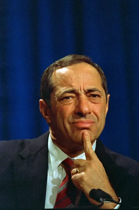 Framed Print : Portrait of Mario Cuomo Framed Print : Portrait of Mario Cuomo