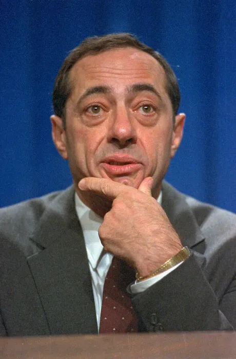 Framed Print : Portrait of Mario Cuomo Framed Print : Portrait of Mario Cuomo