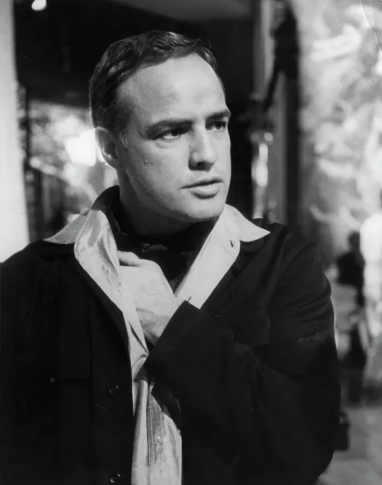 Framed Print : Portrait of Marlon Brando Framed Print : Portrait of Marlon Brando