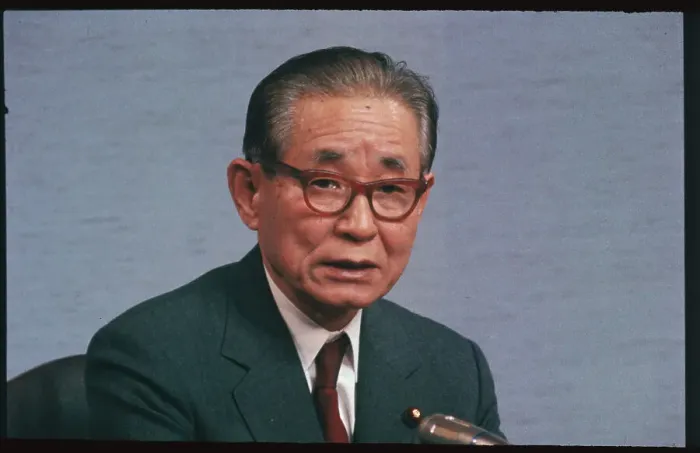 Framed Print : Portrait of Masaharu Gotoda Framed Print : Portrait of Masaharu Gotoda