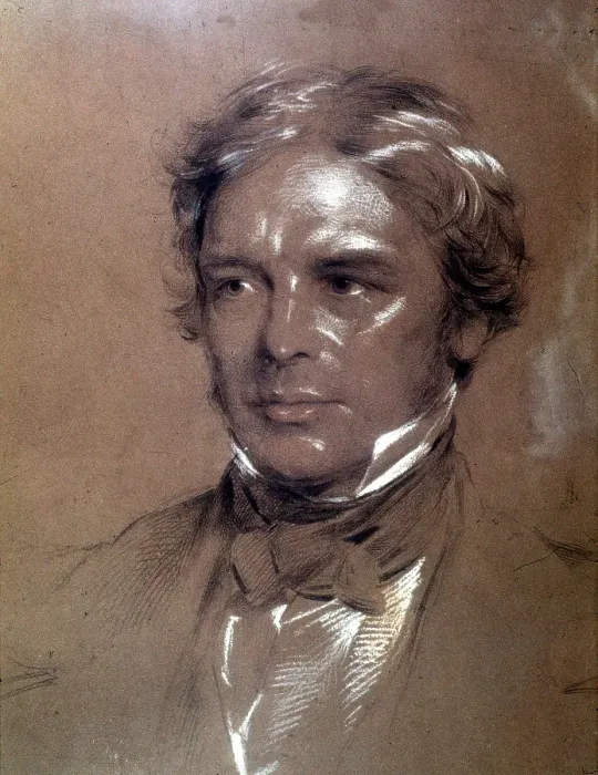 Framed Print : Portrait of Michael Faraday Framed Print : Portrait of Michael Faraday