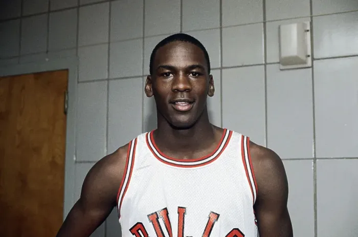 Framed Print : Portrait of Michael Jordan Framed Print : Portrait of Michael Jordan