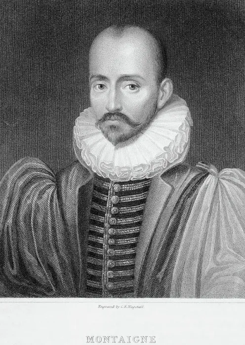 Framed Print : Portrait of Michel de Montaigne by Charles Edward Wagstaff Framed Print : Portrait of Michel de Montaigne by Charles Edward Wagstaff