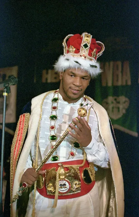Framed Print : Portrait of Mike Tyson in Costume Framed Print : Portrait of Mike Tyson in Costume
