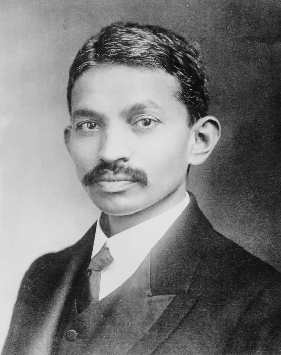 Framed Print : Portrait of Mohandas Gandhi Framed Print : Portrait of Mohandas Gandhi