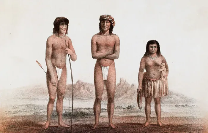 Framed Print : Portrait of Mojave Indians Framed Print : Portrait of Mojave Indians