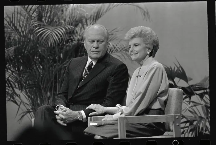Framed Print : Portrait of Mr. and Mrs. Gerald Ford Framed Print : Portrait of Mr. and Mrs. Gerald Ford