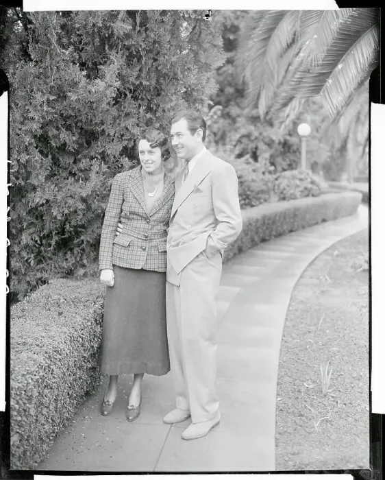 Framed Print : Portrait of Mr. and Mrs. Johnny Mack Brown Framed Print : Portrait of Mr. and Mrs. Johnny Mack Brown