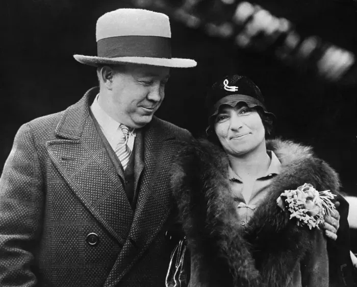 Framed Print : Portrait of Mr. and Mrs. Knute Rockne Framed Print : Portrait of Mr. and Mrs. Knute Rockne
