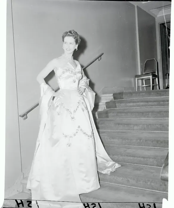 Framed Print : Portrait of Mrs. Alfred De Liagre Jr. Modeling Dress Framed Print : Portrait of Mrs. Alfred De Liagre Jr. Modeling Dress