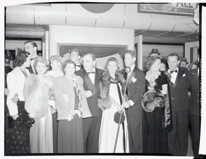 Framed Print : Portrait of Mrs. Knute Rockne with Other Celebrities Framed Print : Portrait of Mrs. Knute Rockne with Other Celebrities