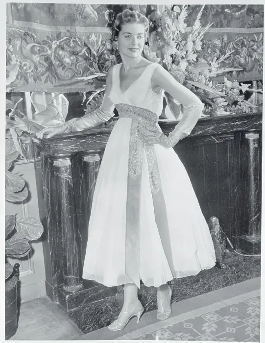 Framed Print : Portrait of Mrs. Walter T. Shirley Jr. Modeling Dress Framed Print : Portrait of Mrs. Walter T. Shirley Jr. Modeling Dress