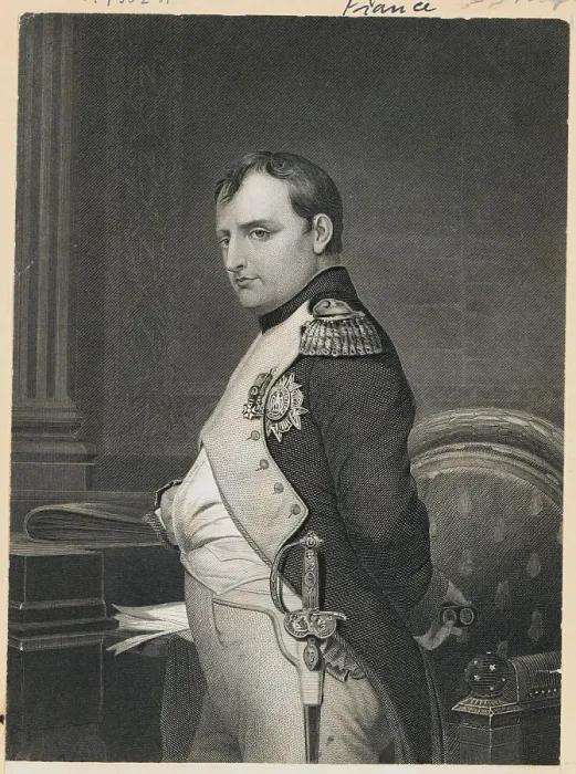 Framed Print : Portrait of Napoleon I Framed Print : Portrait of Napoleon I