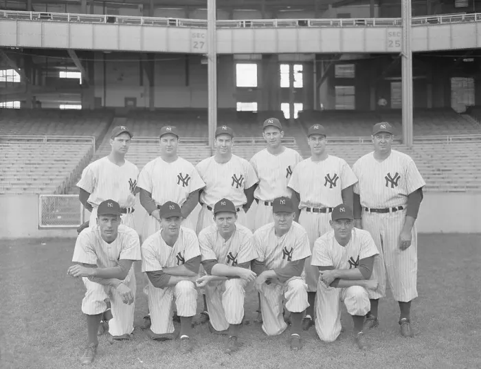 Framed Print : Portrait of New York Yankees Pitching Staff Framed Print : Portrait of New York Yankees Pitching Staff