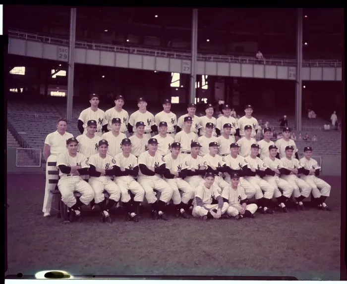 Framed Print : Portrait of New York Yankees Team Framed Print : Portrait of New York Yankees Team