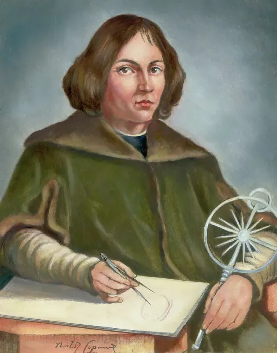 Framed Print : Portrait of Nicolaus Copernicus