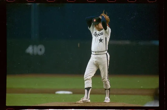 Framed Print : Portrait of Nolan Ryan Framed Print : Portrait of Nolan Ryan