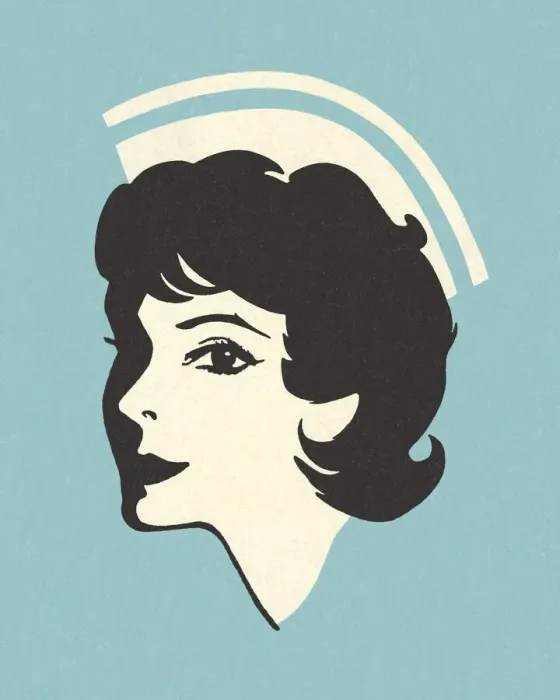 Framed Print : Portrait of a Nurse Framed Print : Portrait of a Nurse