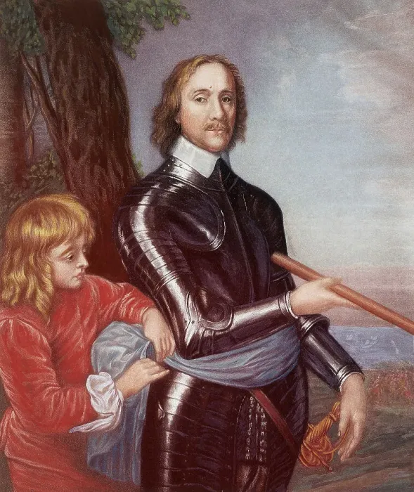 Framed Print : Portrait of Oliver Cromwell by Robert Walker Framed Print : Portrait of Oliver Cromwell by Robert Walker