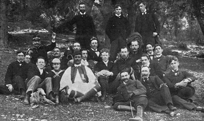 Framed Print : Portrait of Olympic Participants, 1896 Framed Print : Portrait of Olympic Participants, 1896
