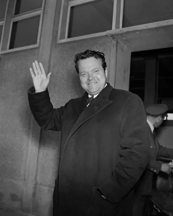 : Portrait of Orson Welles : Portrait of Orson Welles
