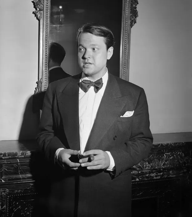 Framed Print : Portrait of Orson Welles Framed Print : Portrait of Orson Welles