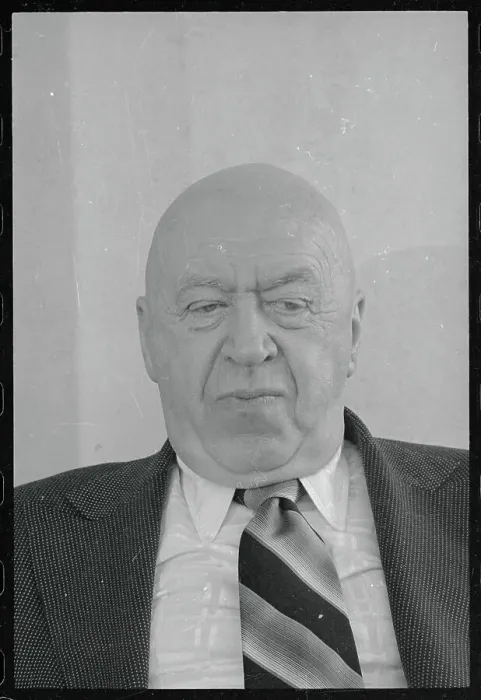 Framed Print : Portrait of Otto Preminger Framed Print : Portrait of Otto Preminger