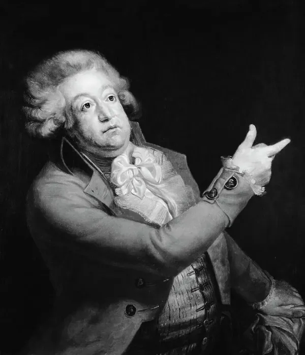 Framed Print : Portrait Painting of Honore Gabriel Riqueti, Comte de Mirabeau