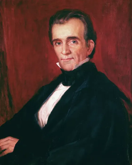 Framed Print : Portrait Painting of James K. Polk Framed Print : Portrait Painting of James K. Polk