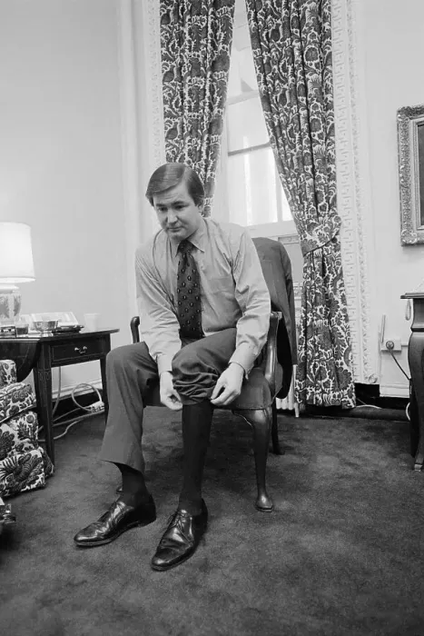 Framed Print : Portrait of Patrick Buchanan Framed Print : Portrait of Patrick Buchanan