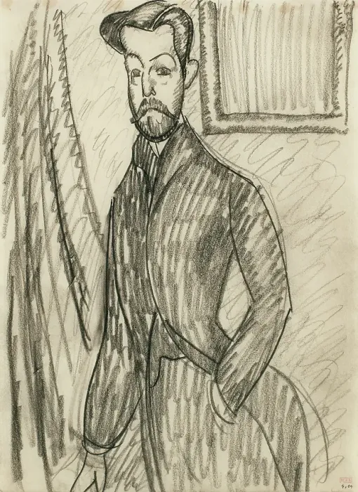 Framed Print : Portrait Of Paul Alexandre (1881-1968) Framed Print : Portrait Of Paul Alexandre (1881-1968)