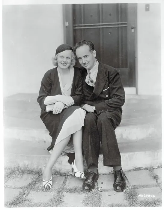Framed Print : Portrait of Paul Bern and Jean Harlow Framed Print : Portrait of Paul Bern and Jean Harlow