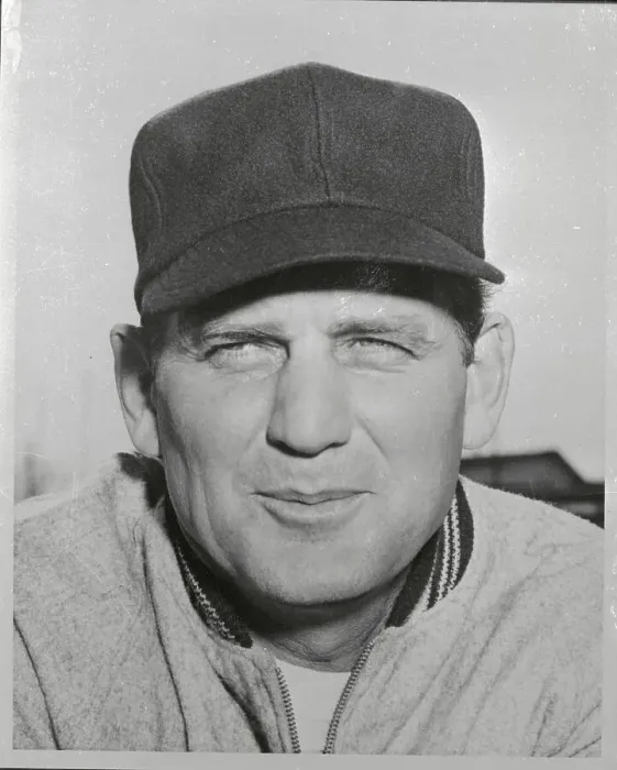 Framed Print : Portrait of Paul Bryant Wearing Cap Framed Print : Portrait of Paul Bryant Wearing Cap