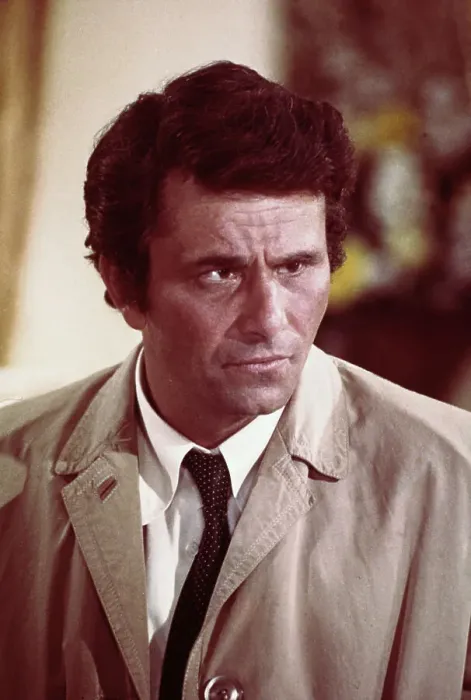 Framed Print : Portrait of Peter Falk Framed Print : Portrait of Peter Falk