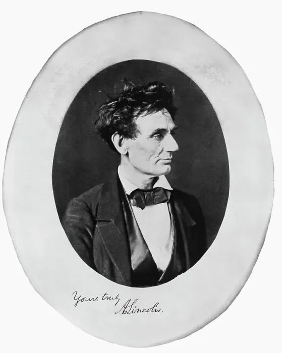 Framed Print : Portrait Photograph Of Abraham Lincoln Framed Print : Portrait Photograph Of Abraham Lincoln