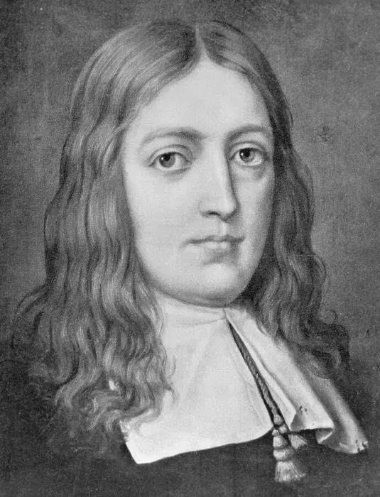 Framed Print : Portrait of Poet John Milton Framed Print : Portrait of Poet John Milton