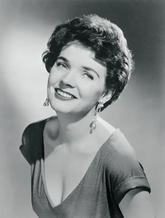 Framed Print : Portrait of Polly Bergen Smiling Framed Print : Portrait of Polly Bergen Smiling